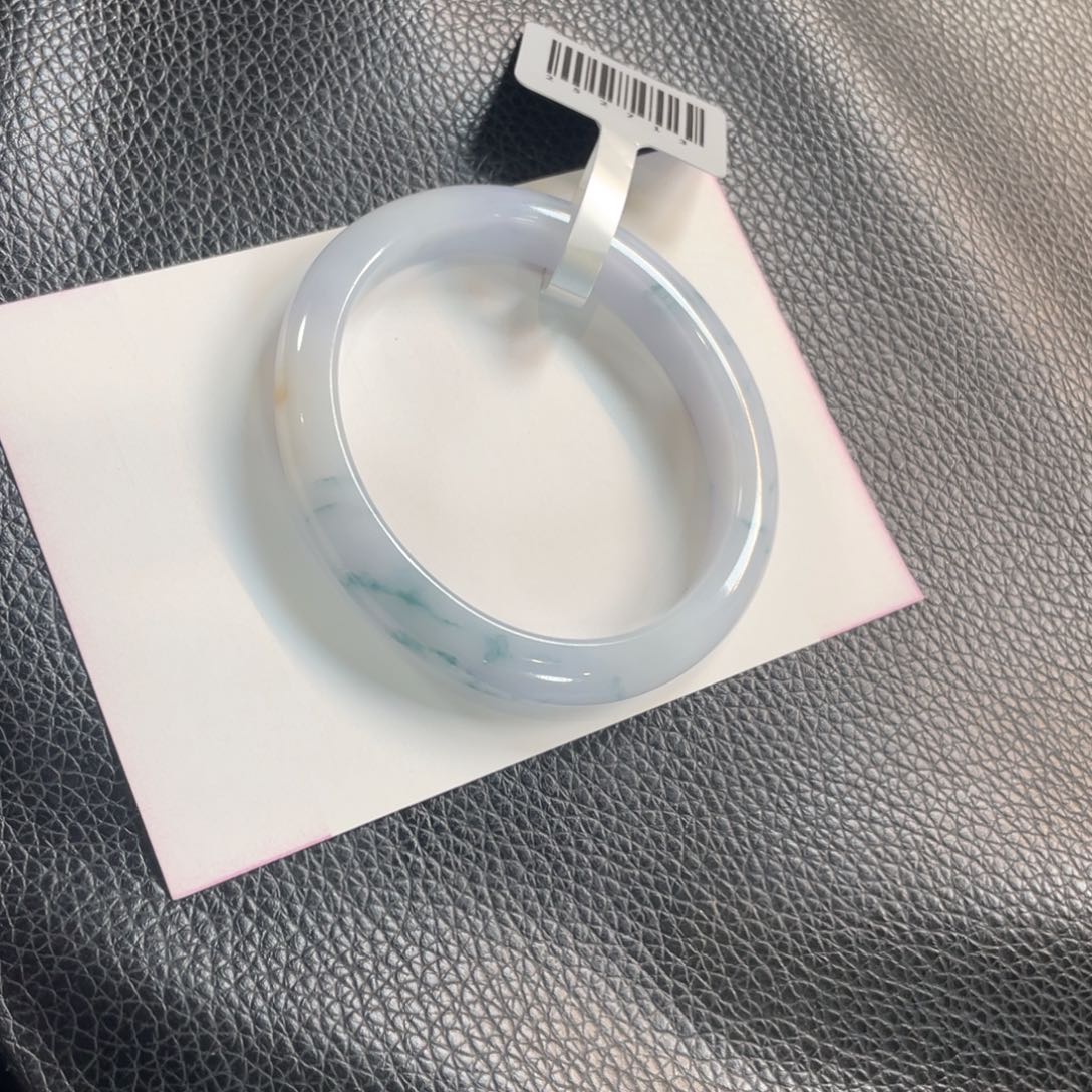 翡翠未镶嵌手镯116号 53贵妃 