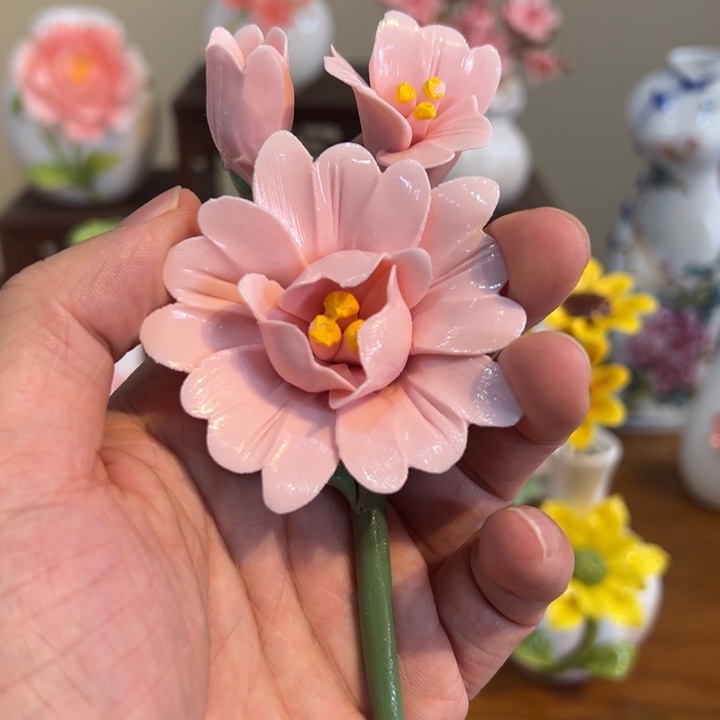 手工精致陶瓷摆件