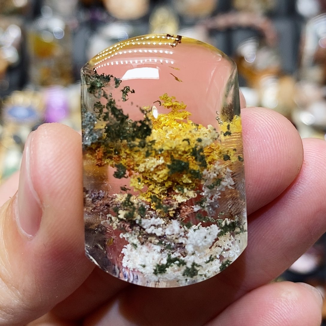 水晶颈饰未镶嵌天然精致水晶吊坠