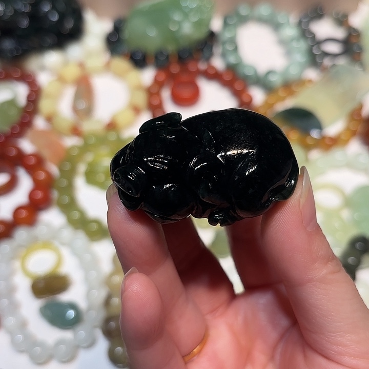 蛇纹石玉未镶嵌手串