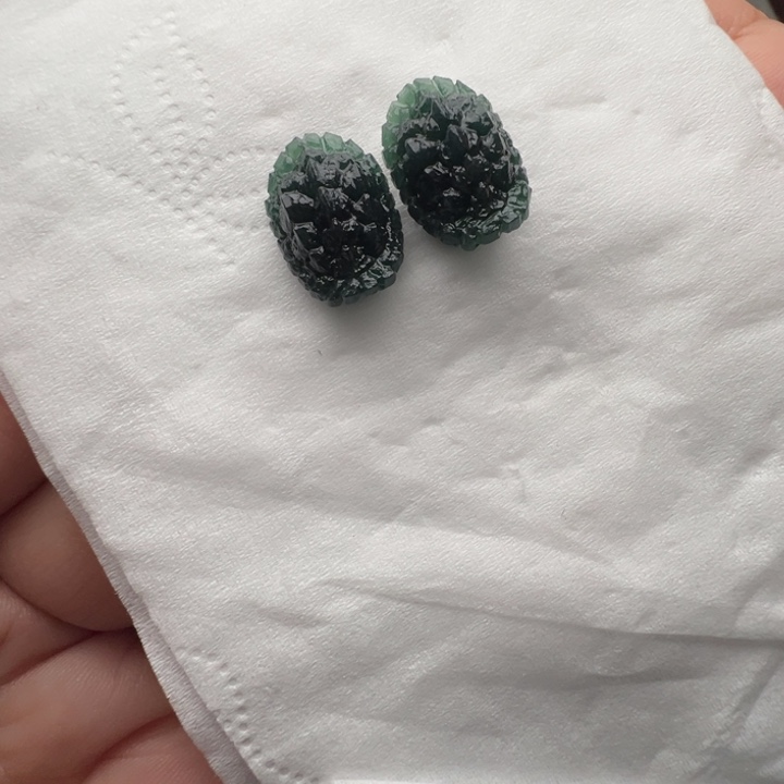 定制翡翠未镶嵌包抛光
