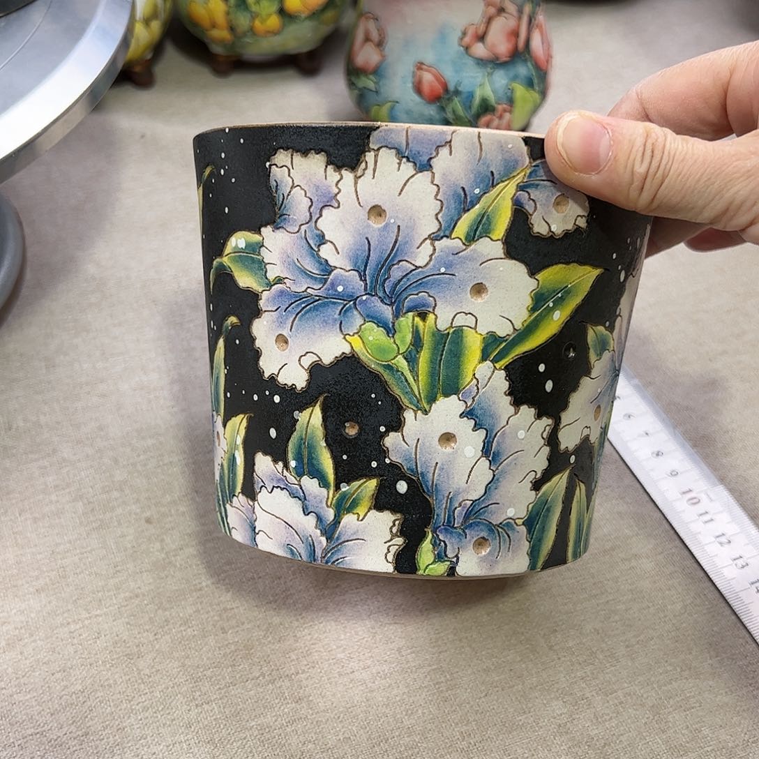 景德镇陶瓷花盆景德镇陶瓷花盆