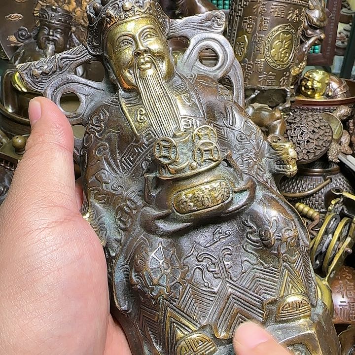 铜器办公室茶室摆件