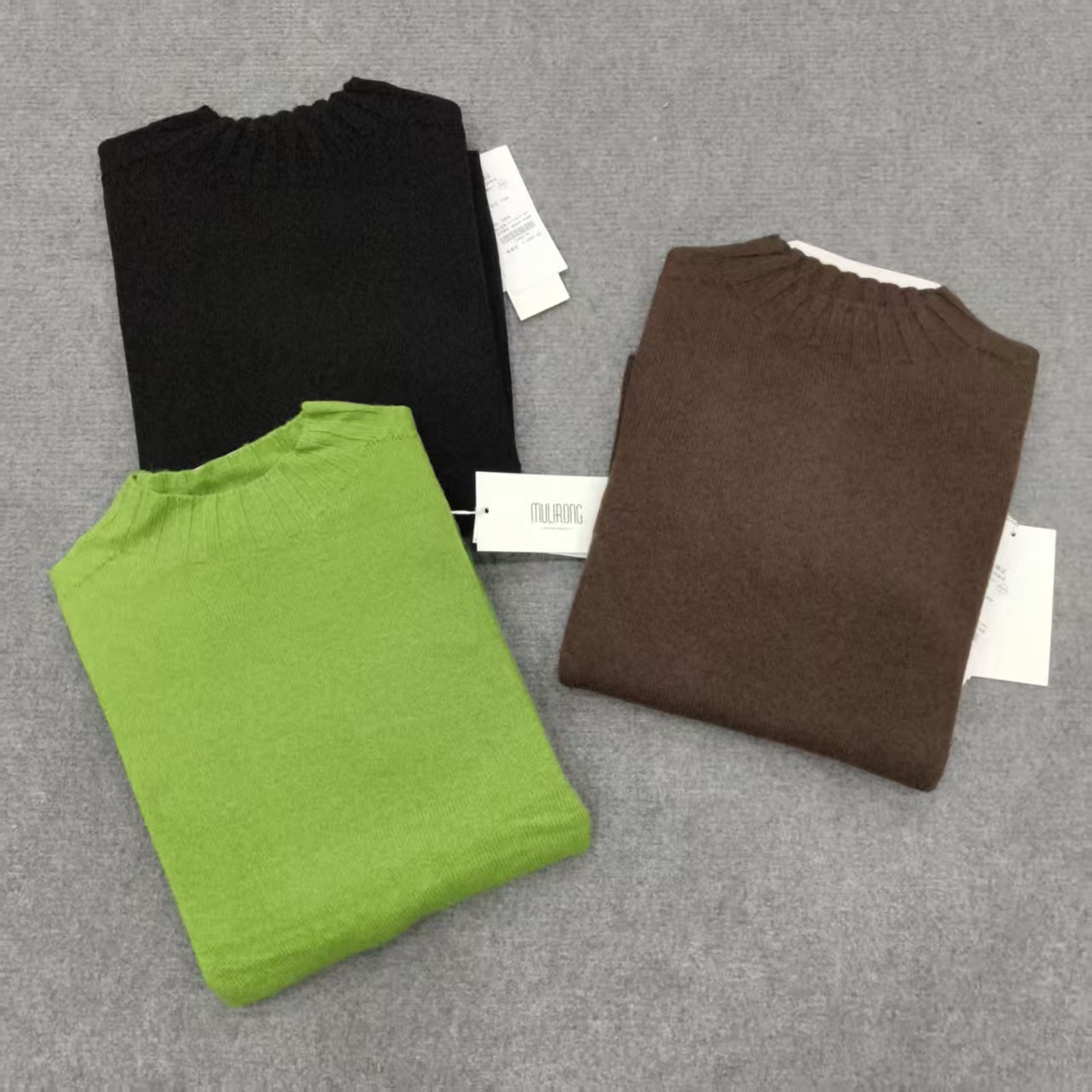 3571纯色系列 100%羊毛上衣