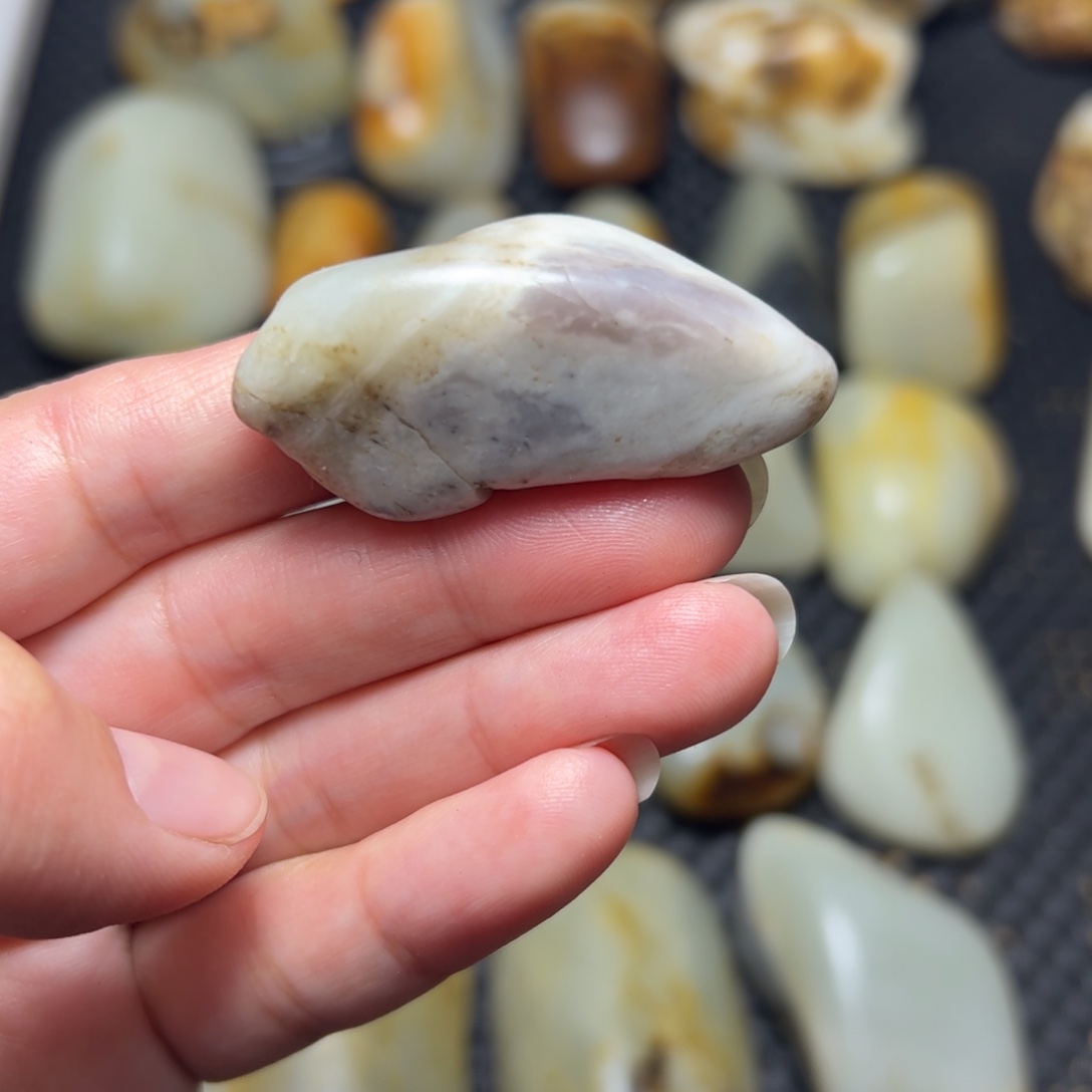 和田玉未镶嵌挂件11