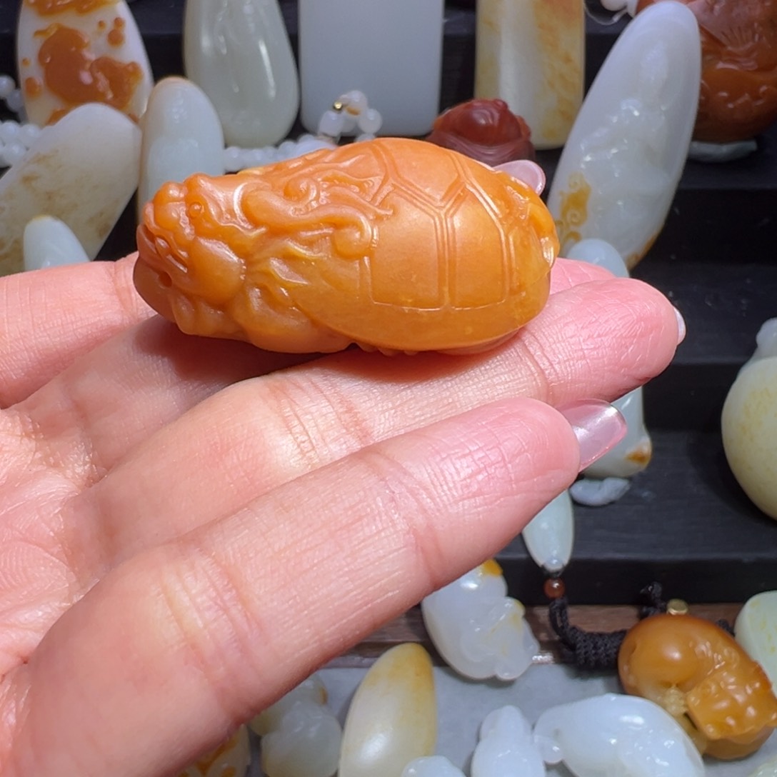 和田玉挂件未镶嵌李****回