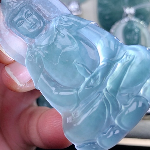 【闪购商品】翡翠颈饰未镶嵌天然翡翠