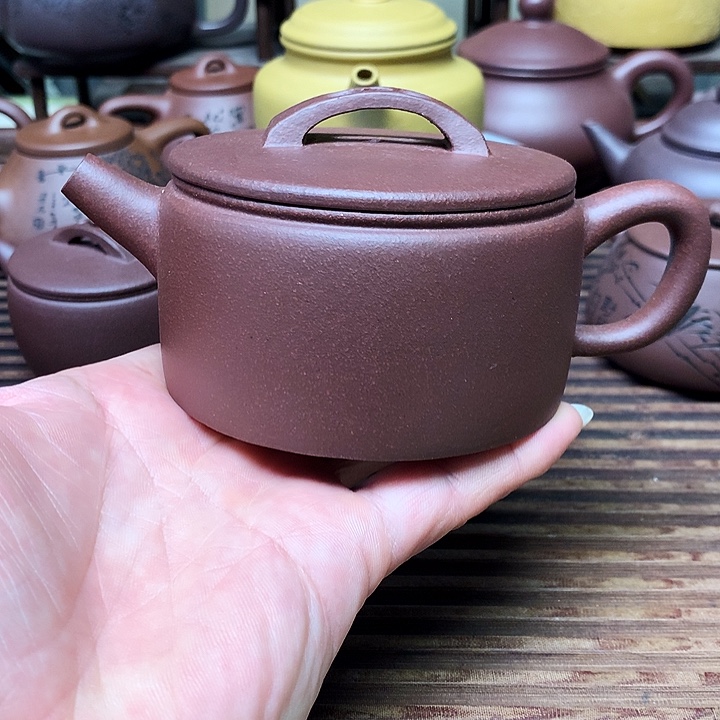 茶壶紫砂汉瓦底槽青240毫升