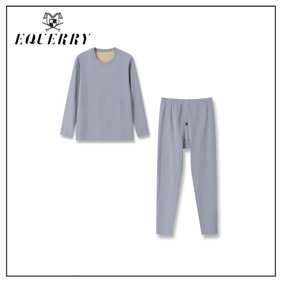 【潘文青补贴】EQ男装保暖内衣套装EQ01C755-CK12/CK13