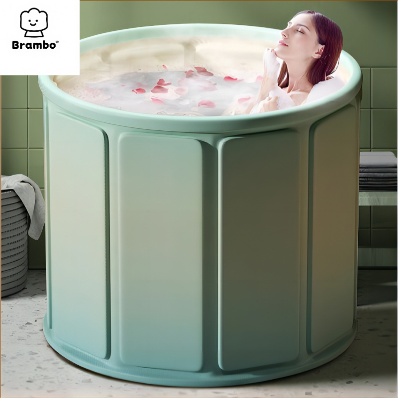 泡澡桶大人叠浴桶洗澡桶家用儿童成人全身沐浴游泳泡浴浴缸浴盆