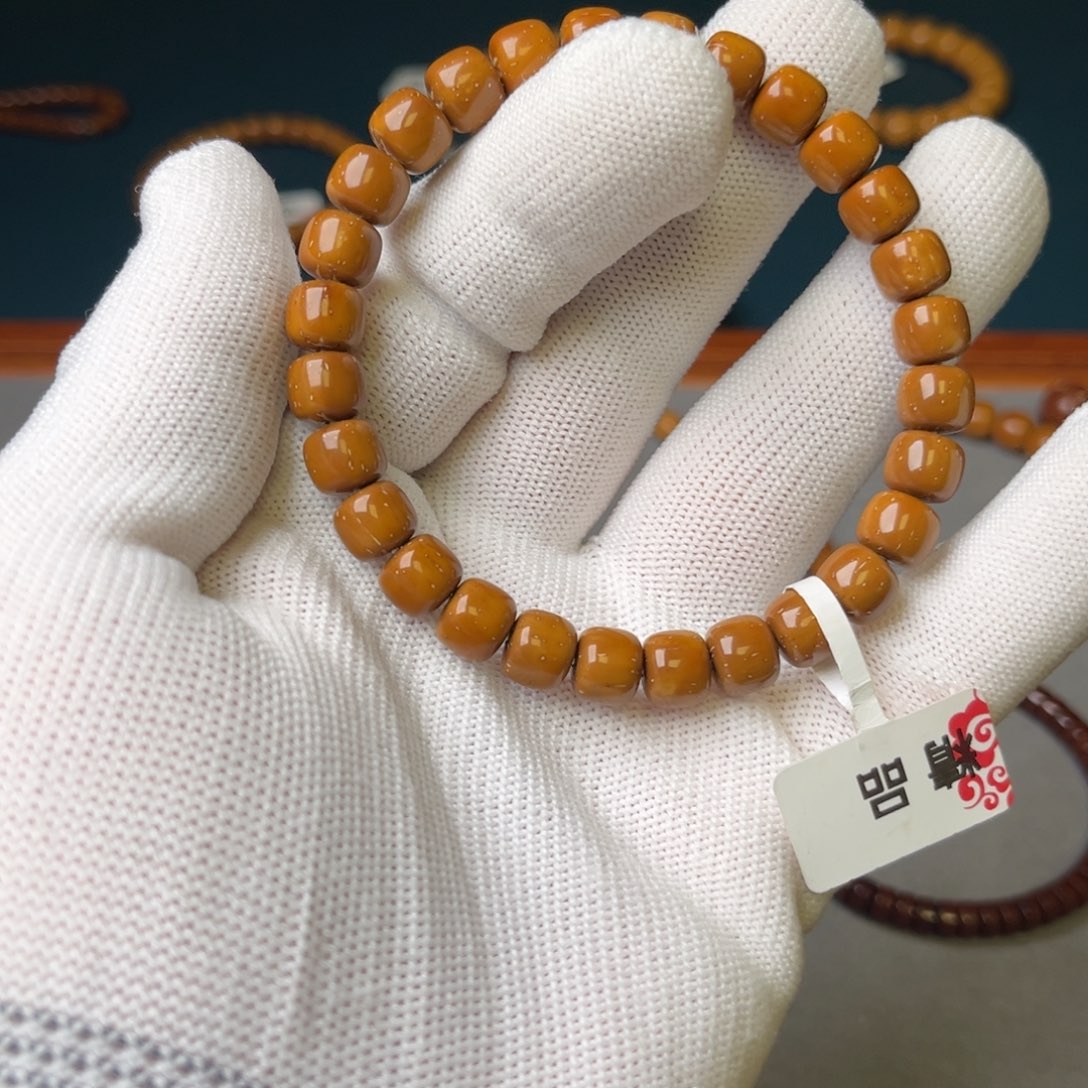 紫金鼠手串8.4尺实心鼠精品