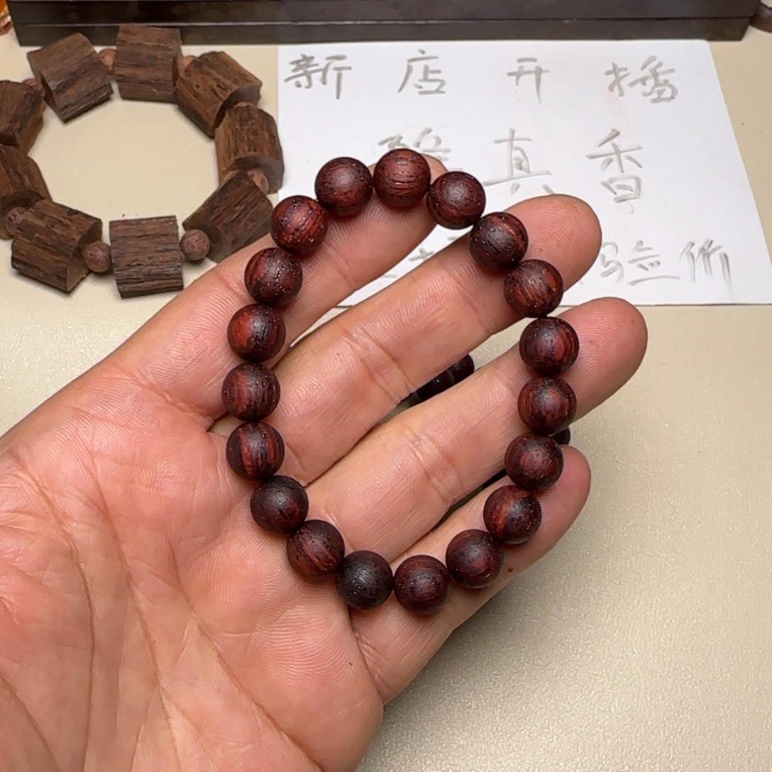 降真香其他降真香红油1.0圆珠手串