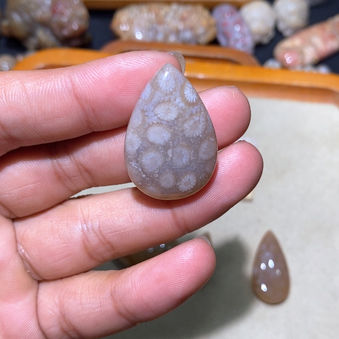 【闪购商品】硅化玉颈饰未镶嵌