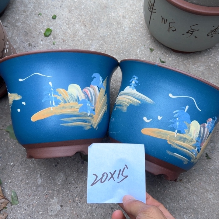 紫砂花盆特价清仓