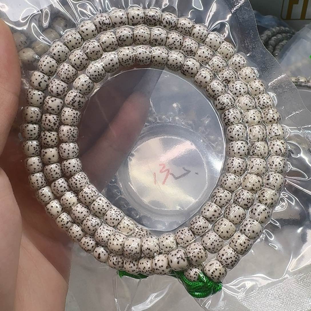 星月菩提手串55王者白星月菩提河豚76桶108