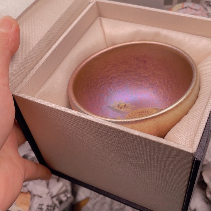 茶盏建窑建盏主人杯