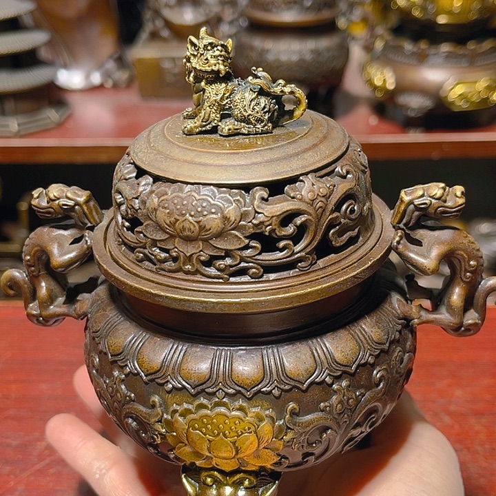 高端精美铜器摆件