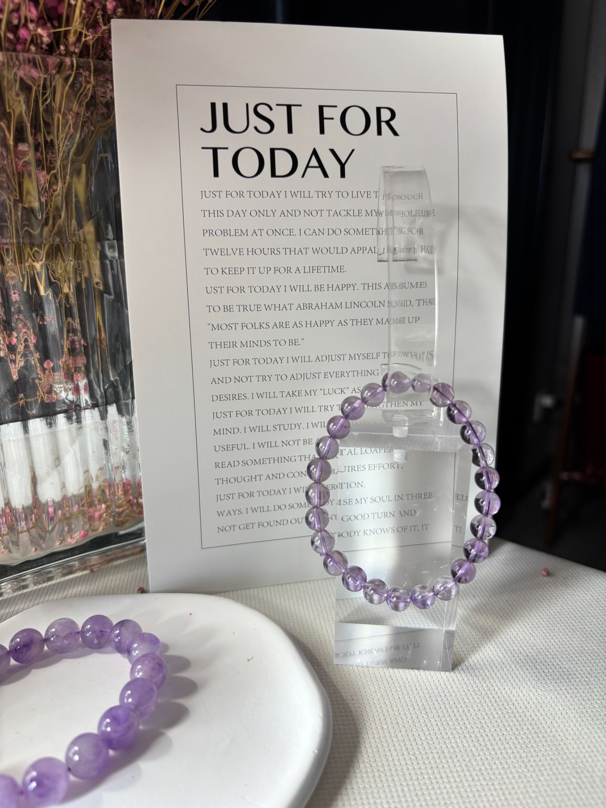 梦幻玻利维亚紫水晶女款时尚单圈