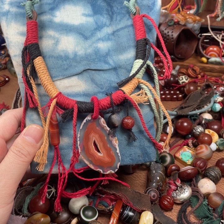 玛瑙/玉髓未镶嵌手链