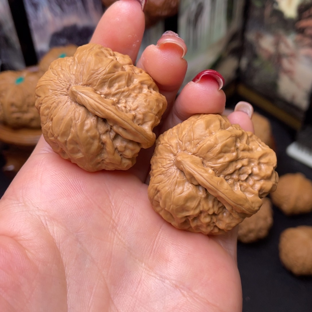 文玩核桃把件38全品一帆风顺