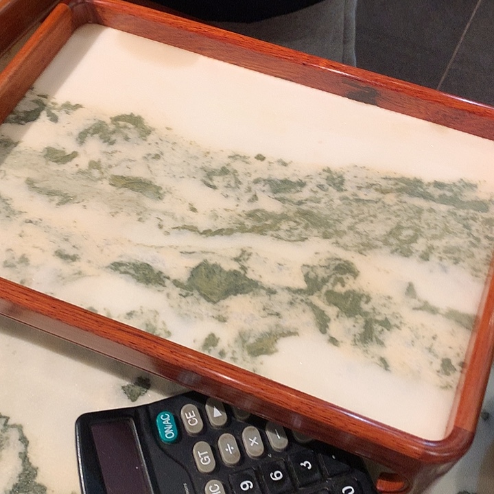 木野*飛图款缅酸高脚托盘