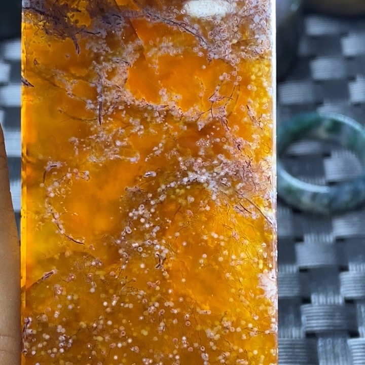 玛瑙/玉髓颈饰未镶嵌云***生