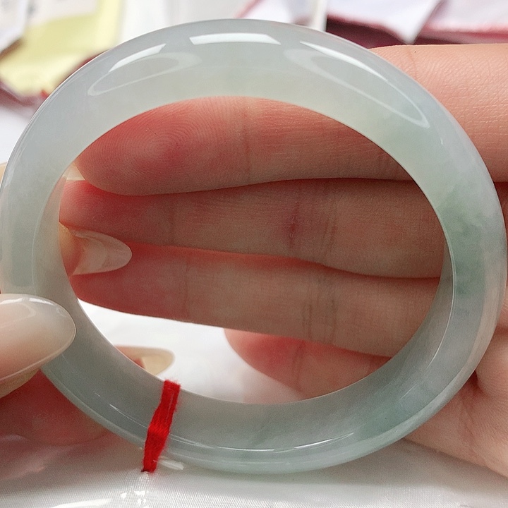 翡翠手镯未镶嵌缅甸天然A货翡翠