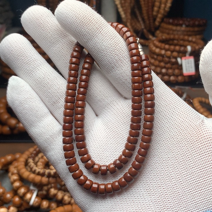 非金属木质紫金鼠6×3.8药片手持双圈精品