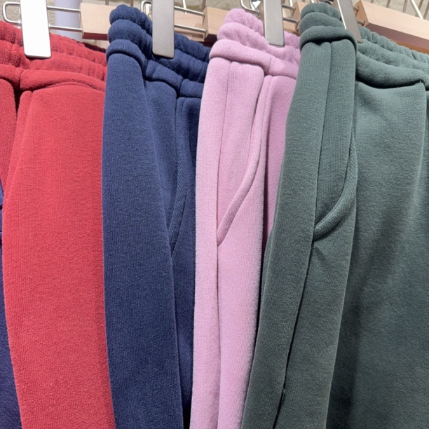 【榭榭里新品】韩系束脚加绒休闲裤 大码女装 韩系森系 