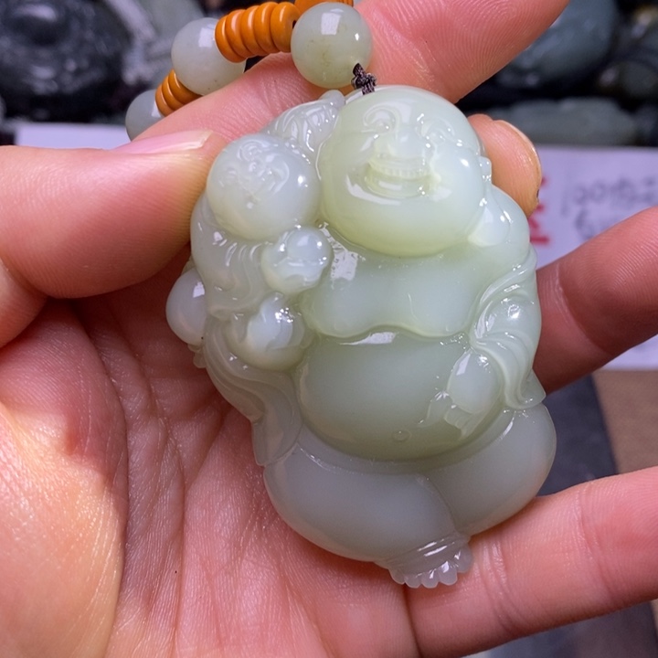 和田玉把件未镶嵌