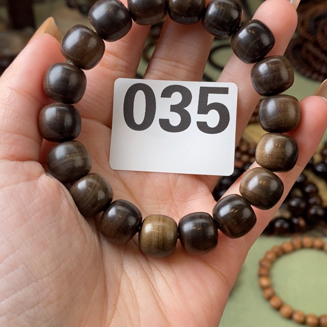 檀香木手串/手链1213新车横纹黑肉035