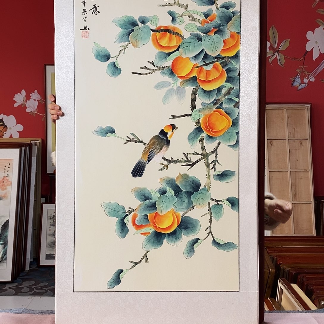 国画手写手绘62✖️123国画作品