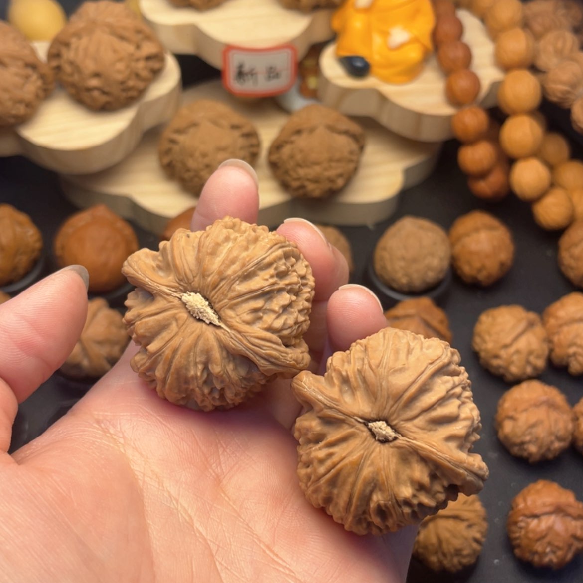 【闪购商品】文玩核桃把件慢*文玩核桃