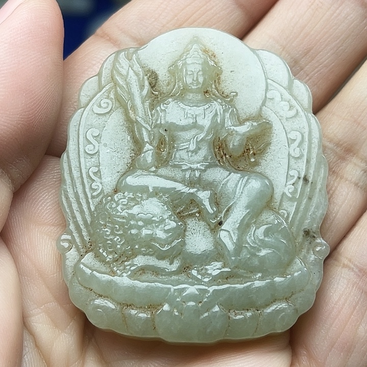 和田玉（青白玉）未镶嵌颈饰