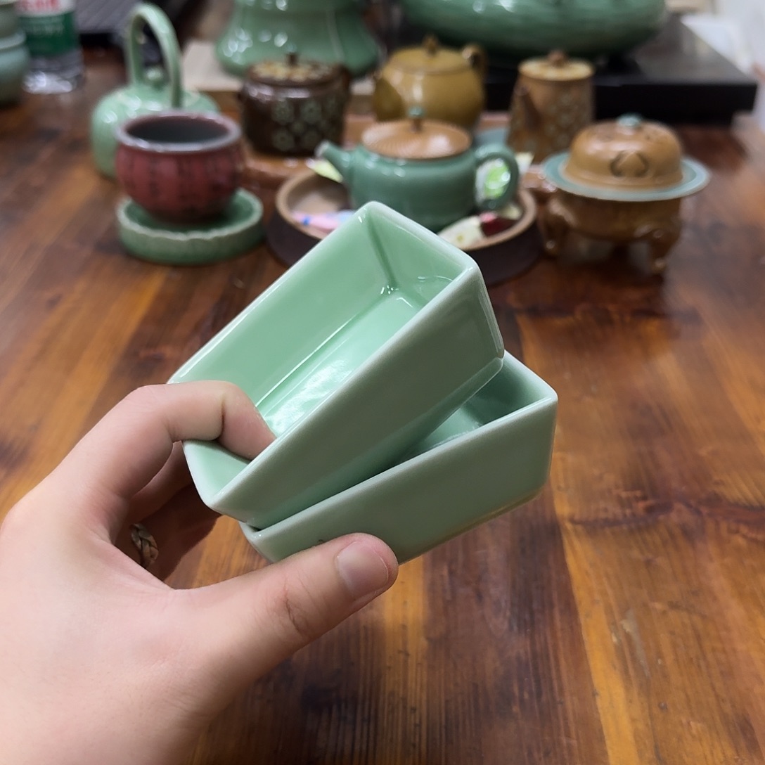 小仲青瓷茶器微瑕7033