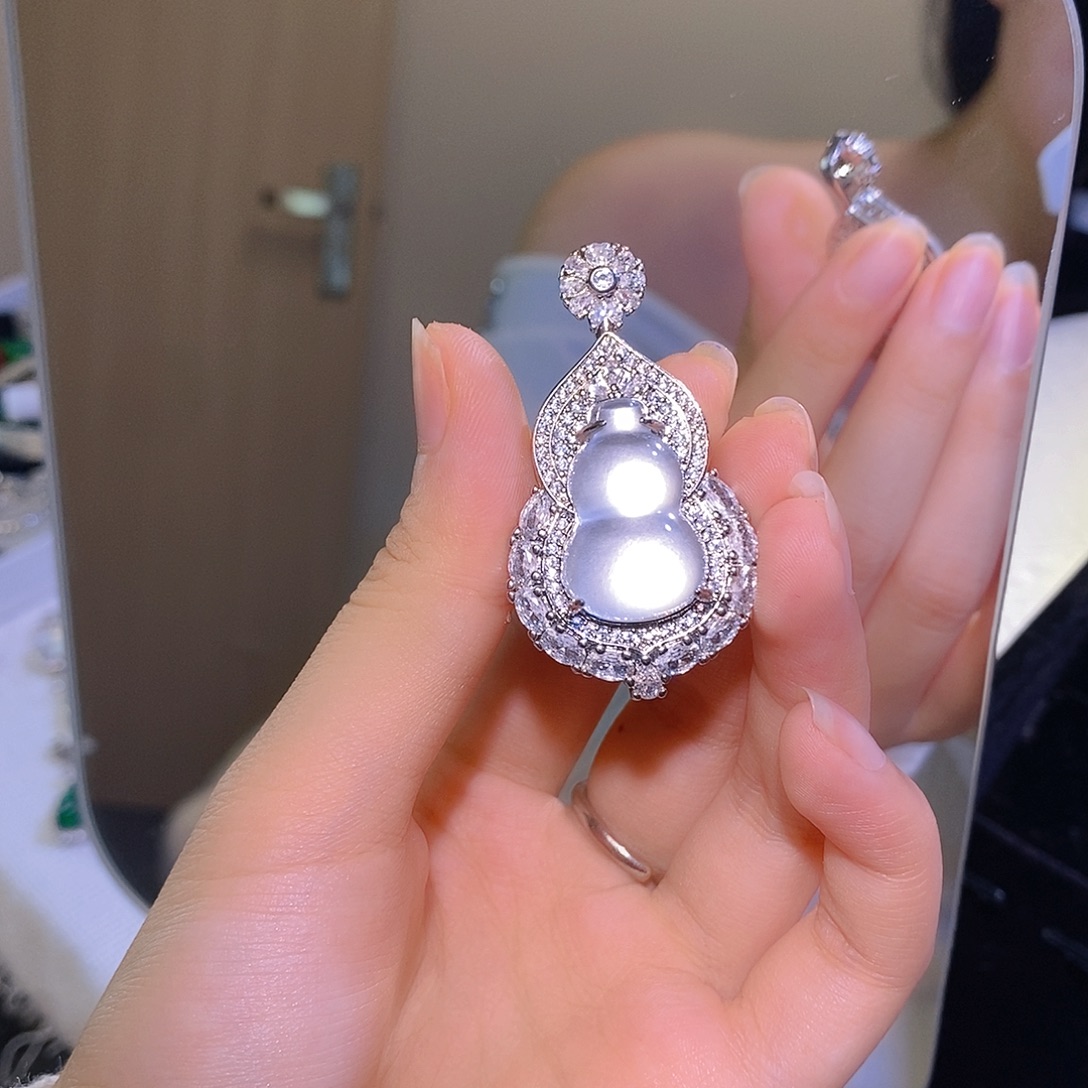 玛瑙/玉髓合金颈饰