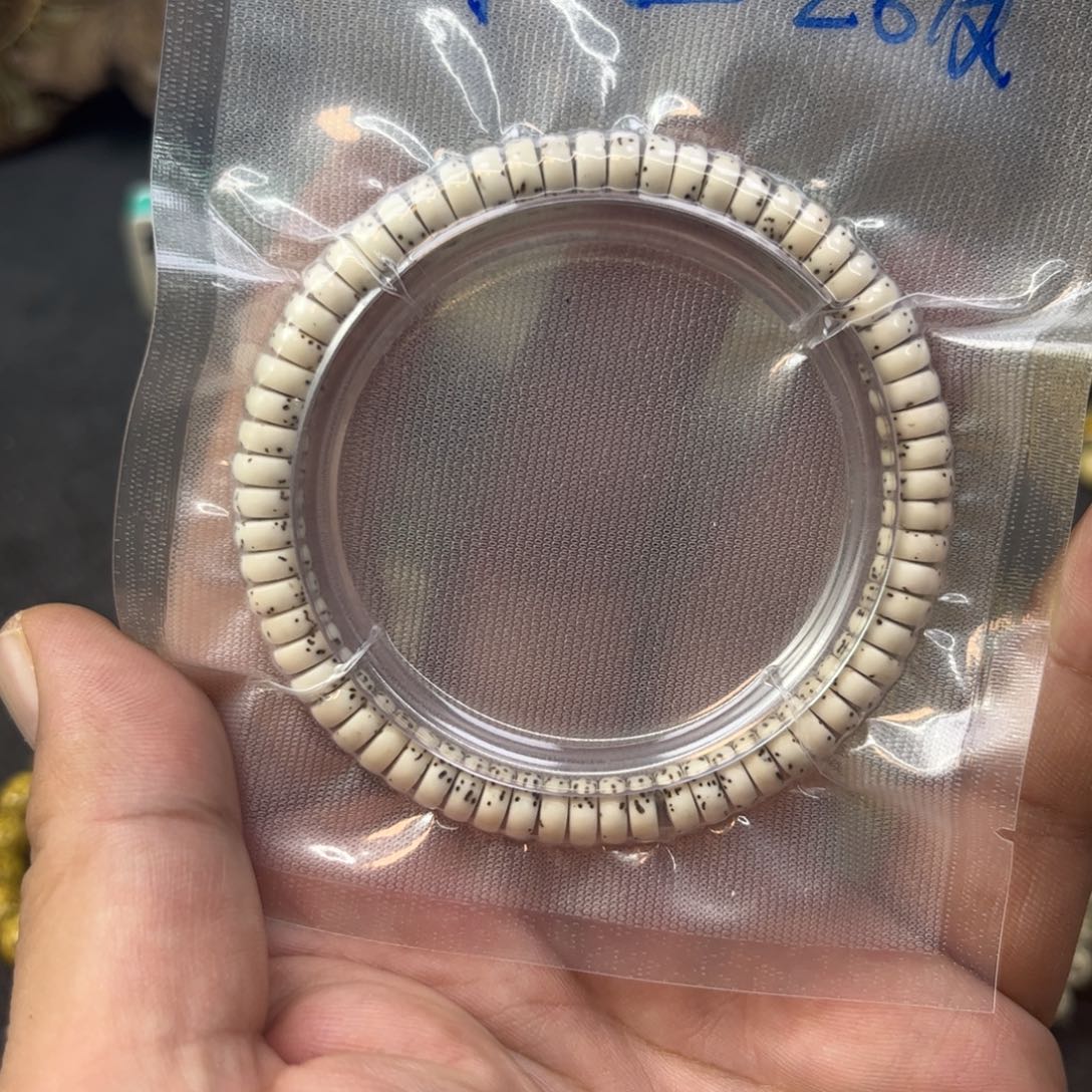 手串星月菩提7✖️3半壁留白 单圈