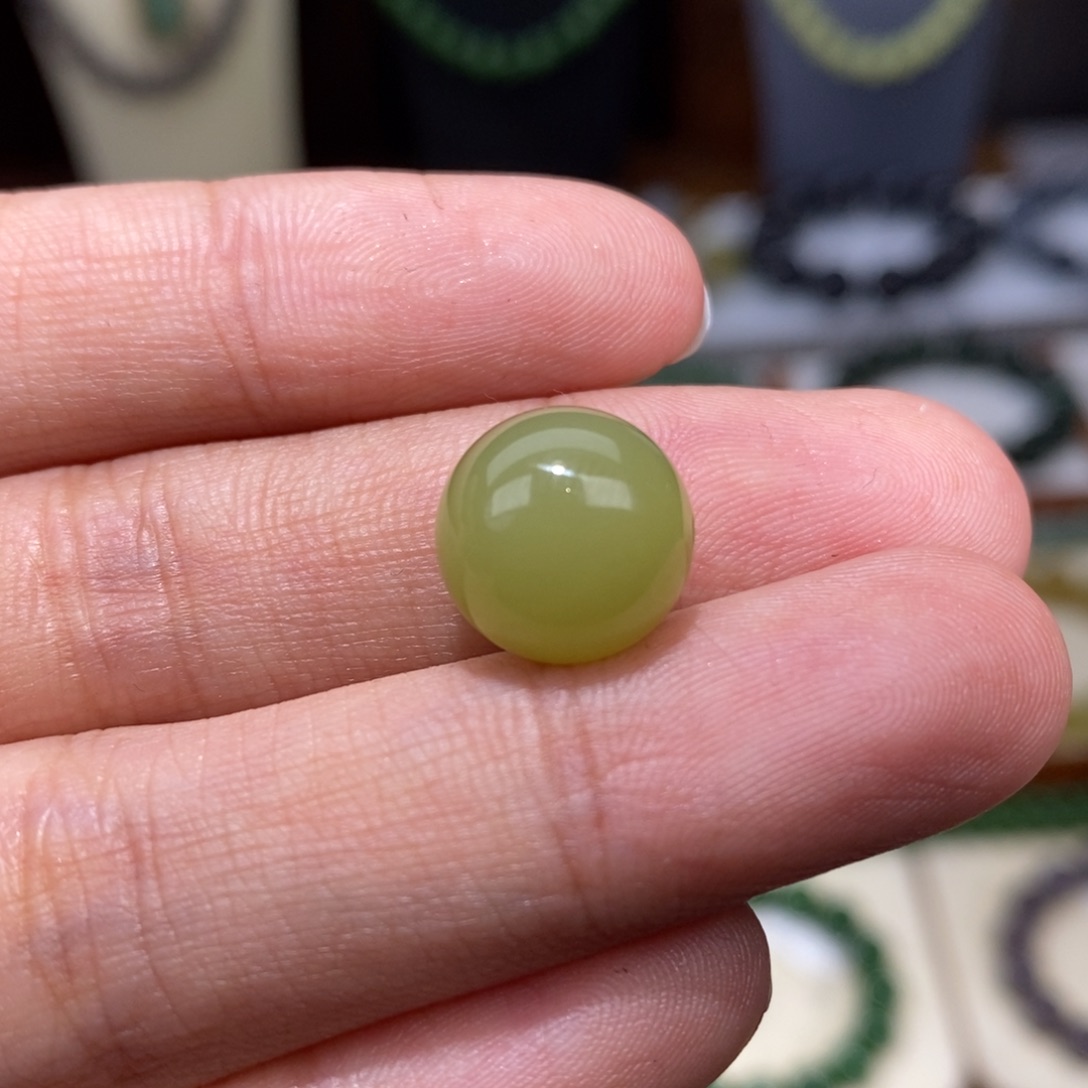 和田玉未镶嵌手串卡12