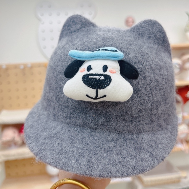 盈采妮韩系男宝可爱宝宝玉桂狗鸭舌帽