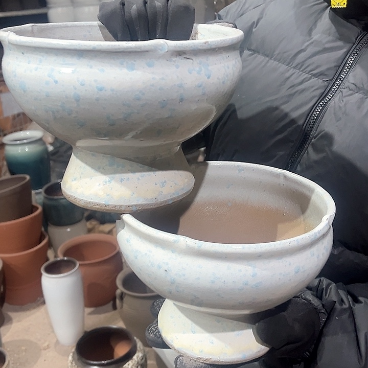 紫砂花盆高15口20————