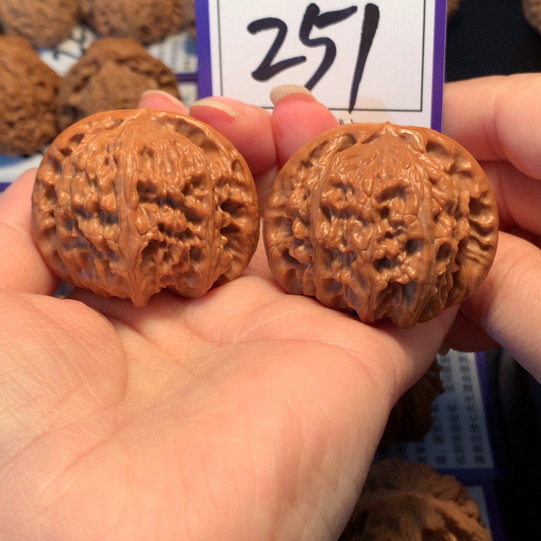 把件文玩核桃251白狮子4.4