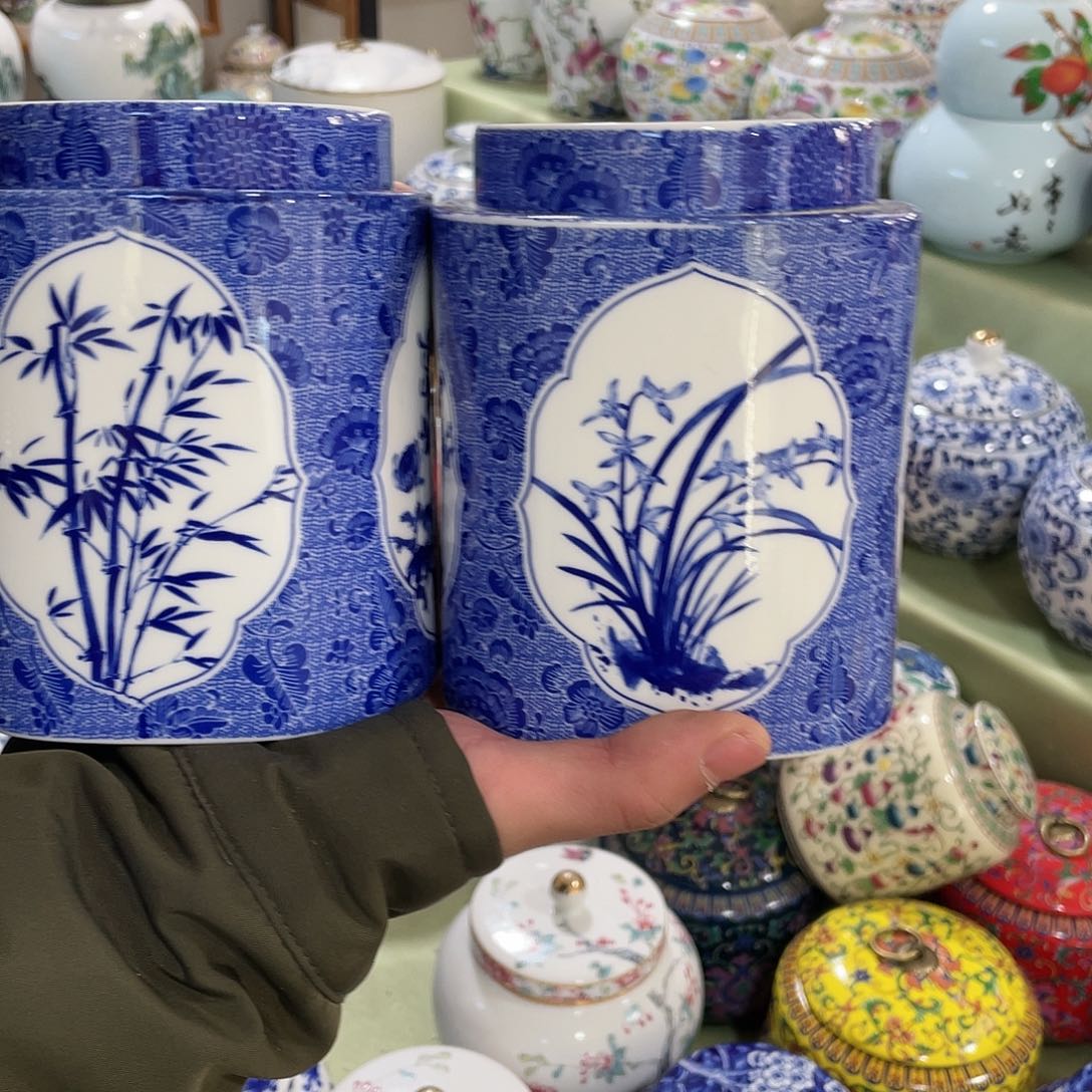 陶瓷罐茶叶罐密封罐