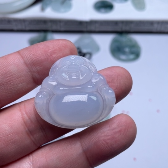翡翠颈饰未镶嵌?*▖挂件