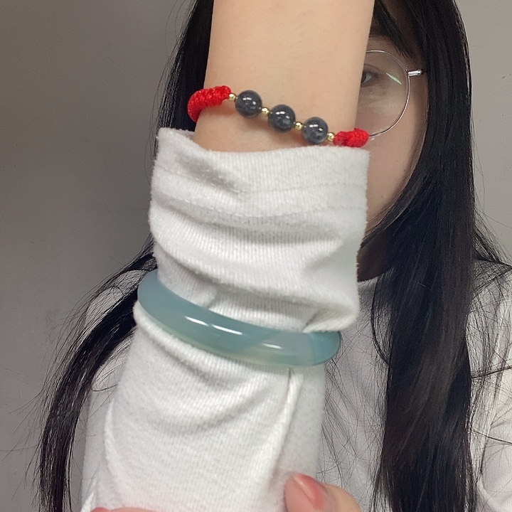 翡翠手链未镶嵌手串