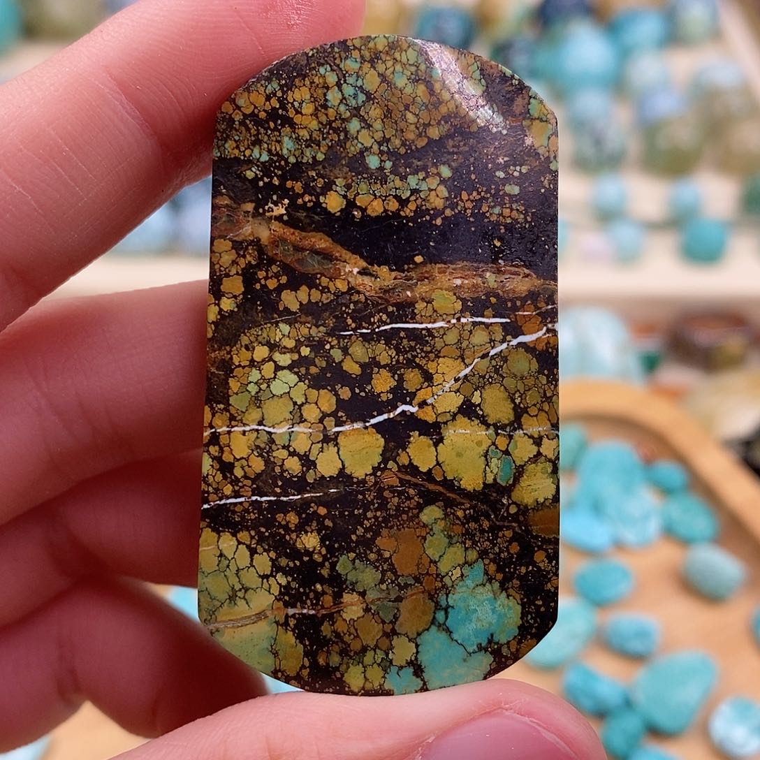 绿松石珠宝奇石未镶嵌