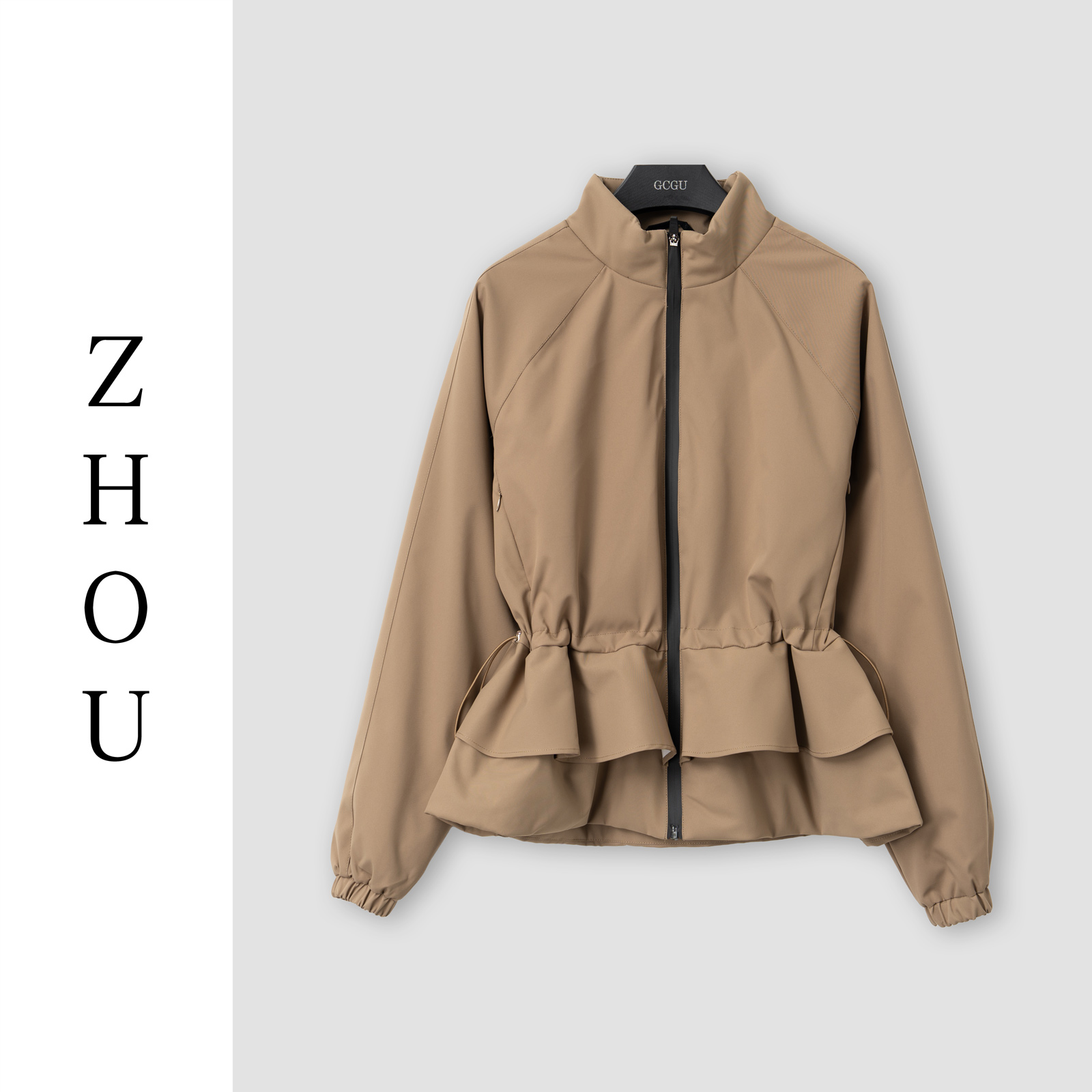 （周哥甄选）卡绿羽绒外套-32173