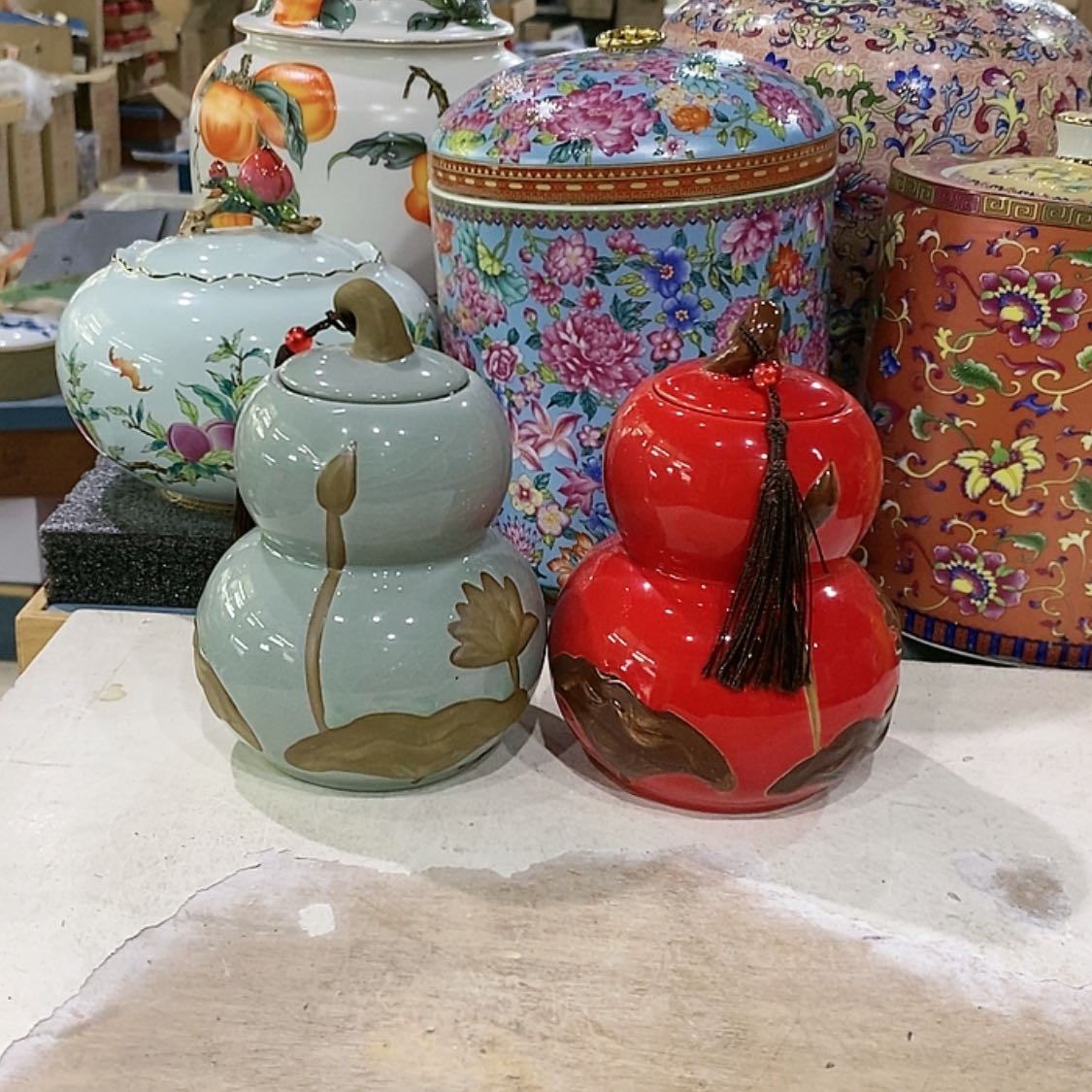 【闪购商品】罐茶叶罐陶瓷茶叶罐