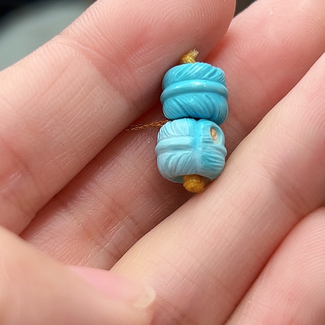 绿松石珠宝奇石未镶嵌