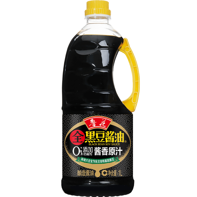 黑豆原汁酱油1L经典酿造浓香酱油精选酱香调味料厨房调料