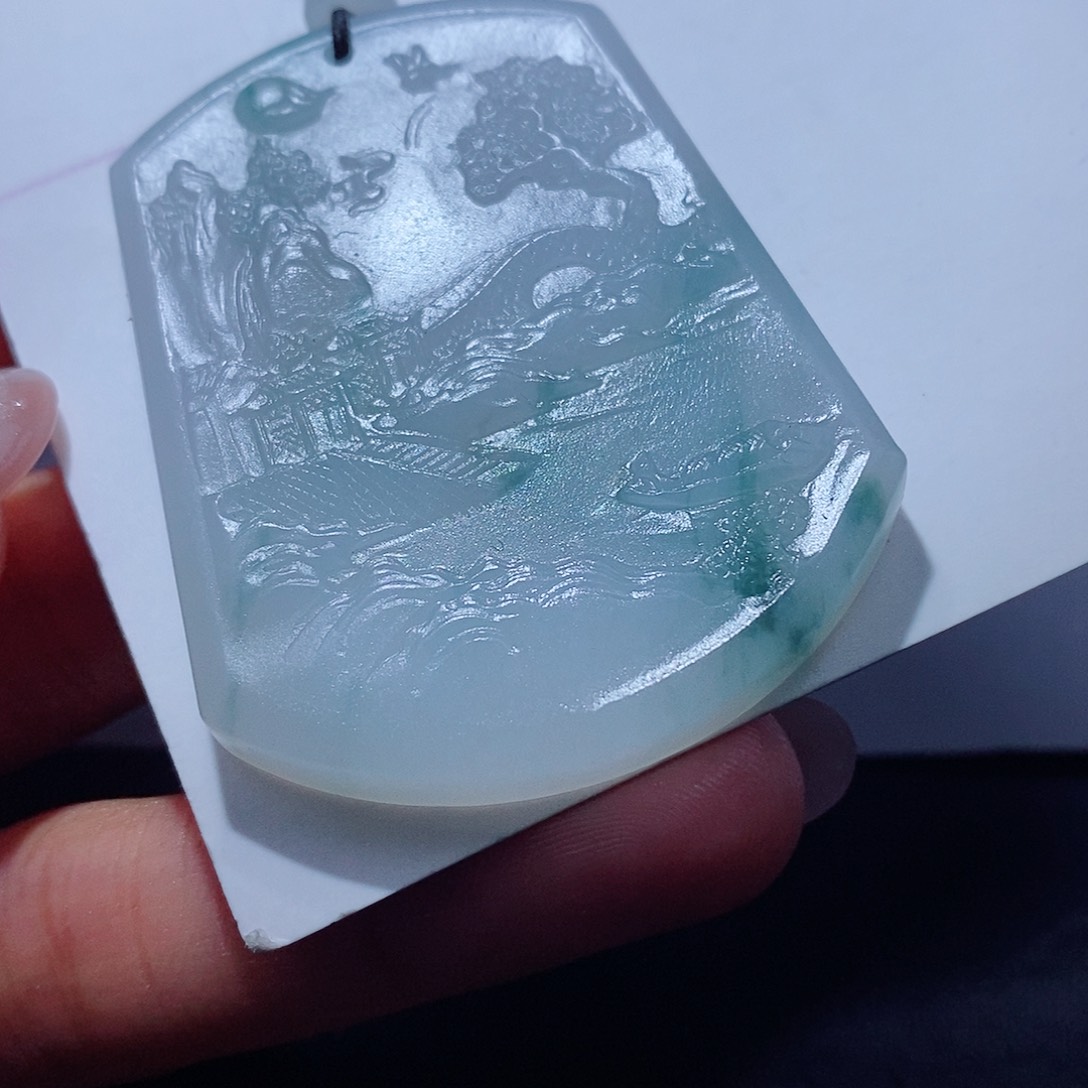 晴***欢定制翡翠未镶嵌翡翠